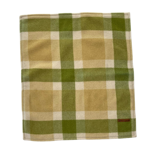 Woollen Blanket Greens with Dinosaur