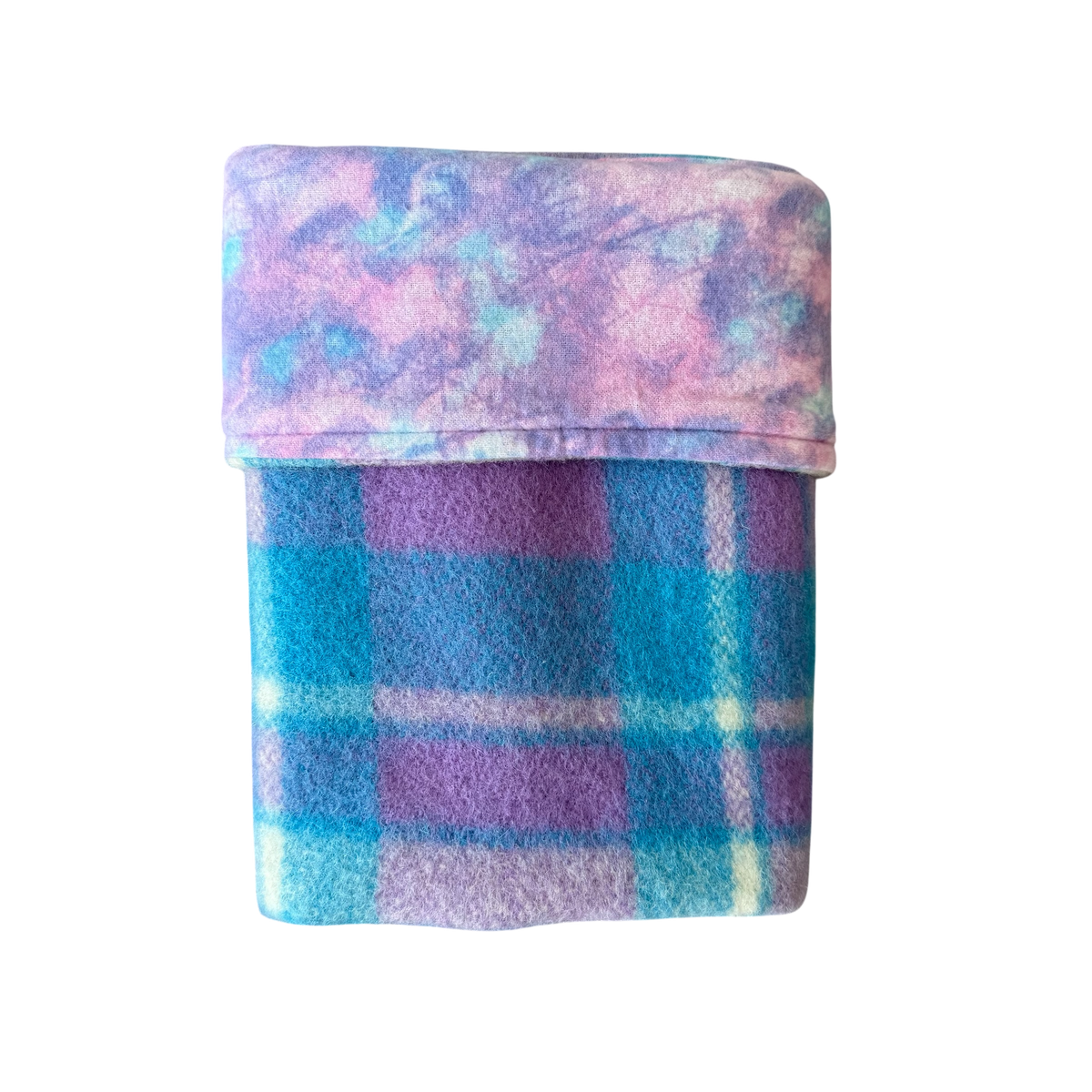 Woollen Blanket Blue & Purple
